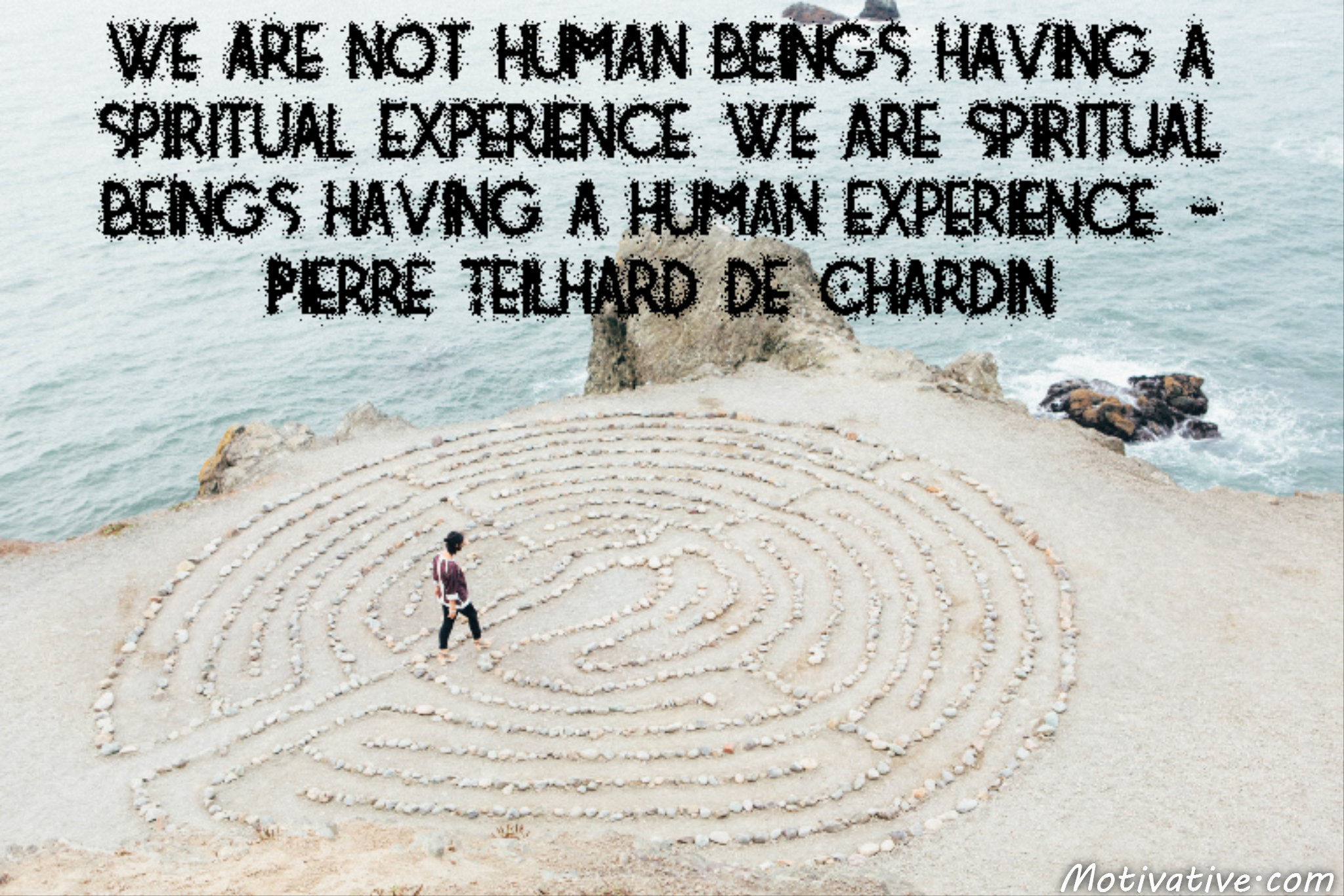 We Are Not Human Beings Living A Spiritual Experience Vlerofinger